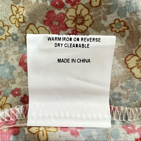 We Are Kindred Tiered Midi Dress White Floral NWT - Picture 12 of 14